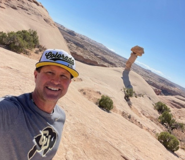 Shane Mahoney at Secret Spire, Moab